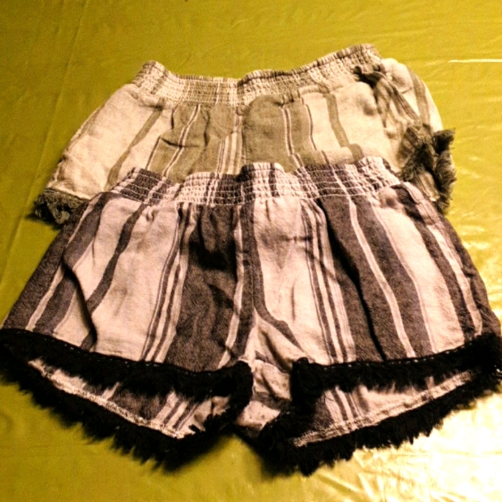 Striped shorts